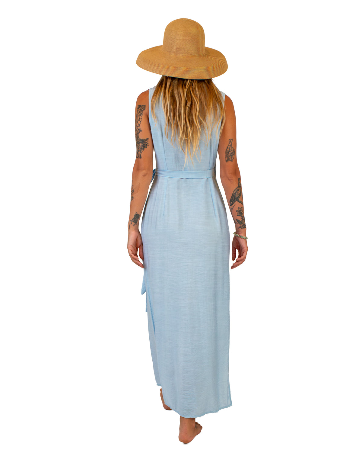 DIARA Cotton Jersey Wrap Dress Dress BestPlanNoPlan