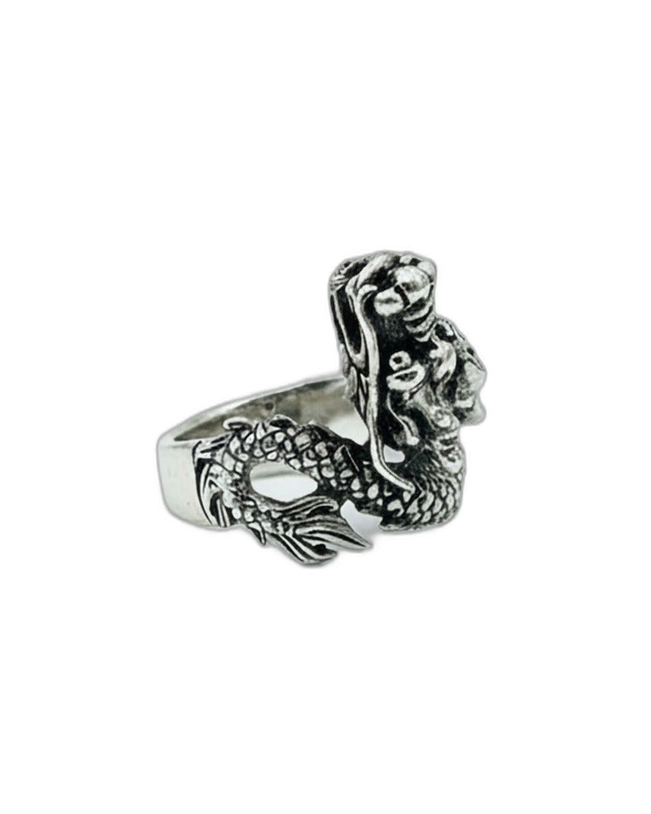 DRAGON Ring in 925 Sterling Silver, Small Accessories BestPlanNoPlan