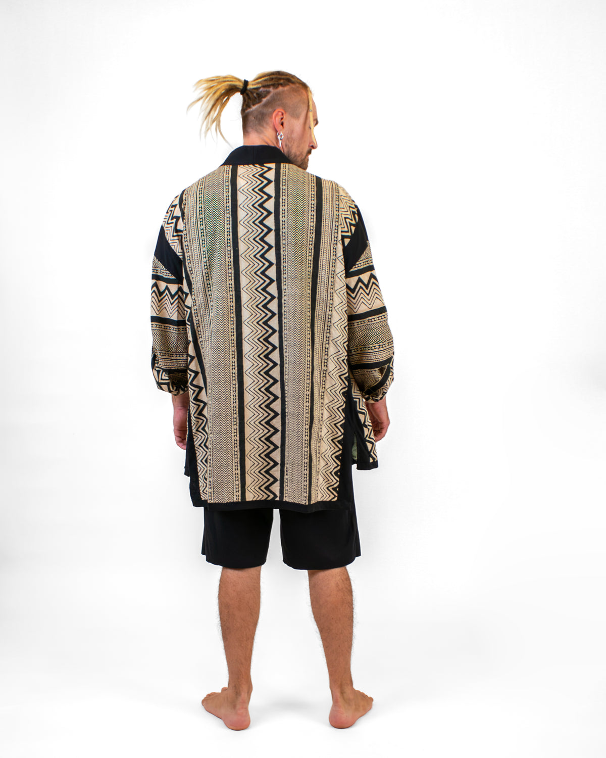 DUNE Batik Cotton Kimono Shirt Top BestPlanNoPlan