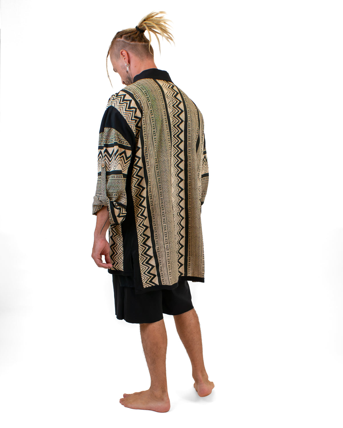DUNE Batik Cotton Kimono Shirt Top BestPlanNoPlan
