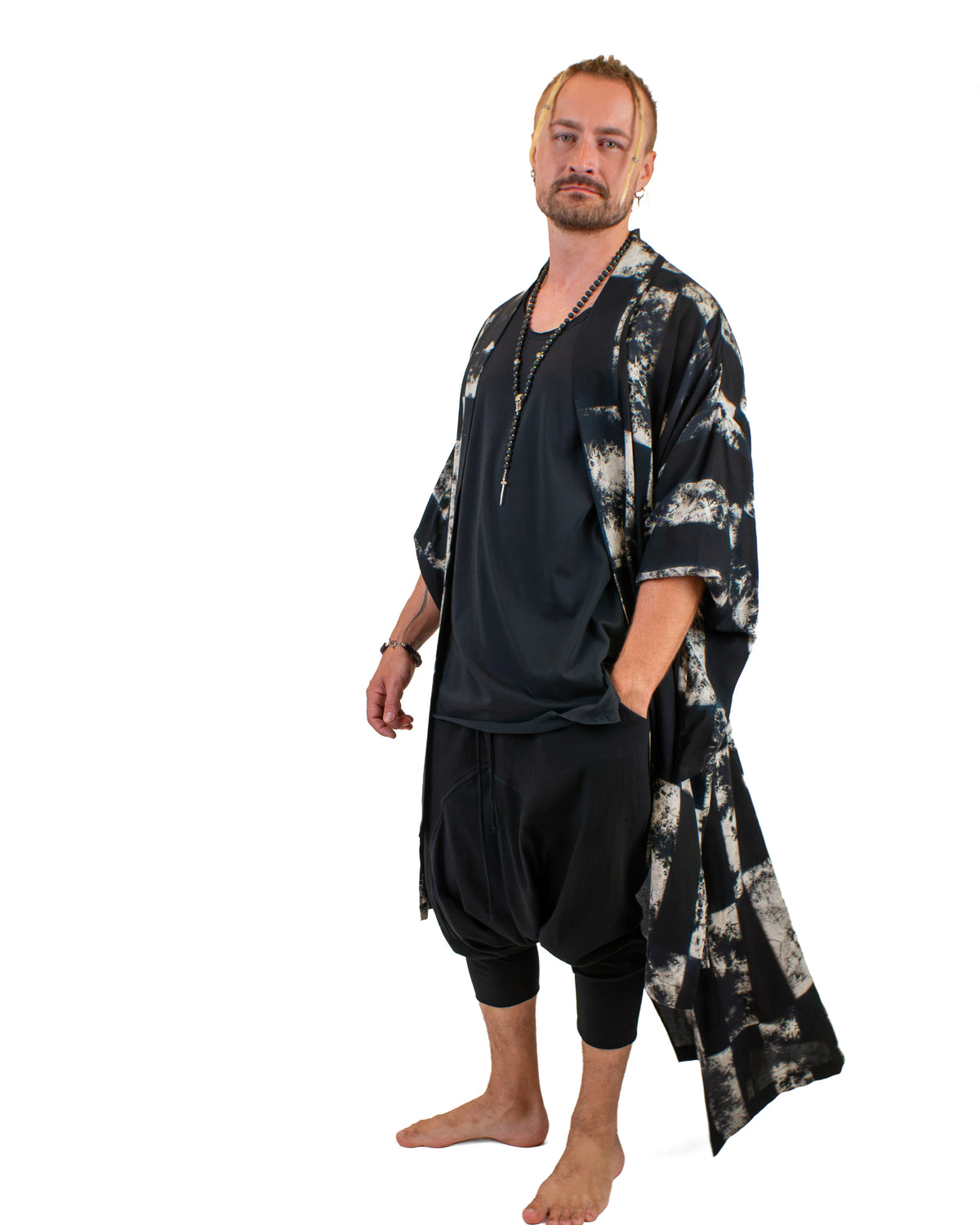 HIROKO Tie-Dye Kimono Kimono BestPlanNoPlan