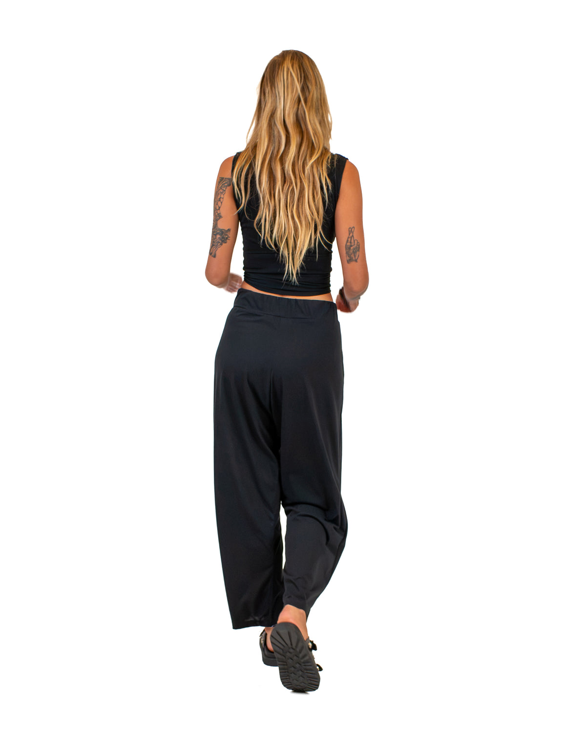 KEY Wide-Leg Cotton Pants Pants BestPlanNoPlan