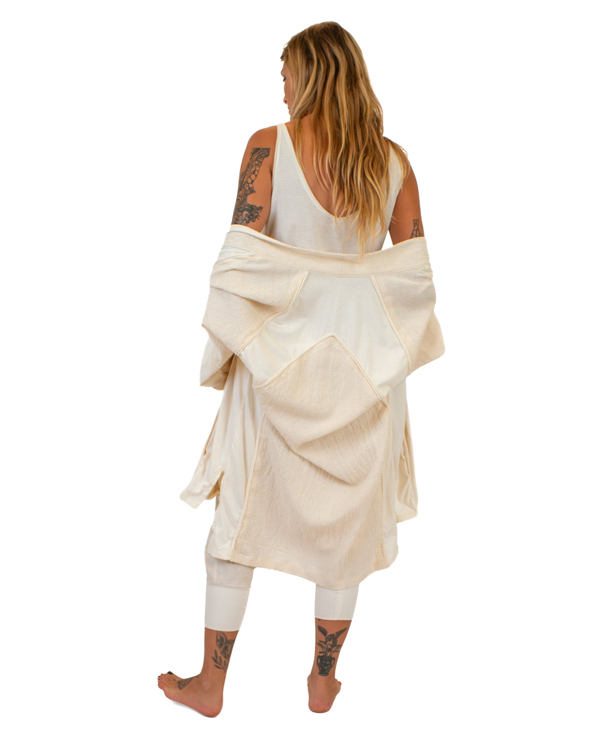 LINEN Long Kimono, Linen-Cotton Blend Kimono BestPlanNoPlan