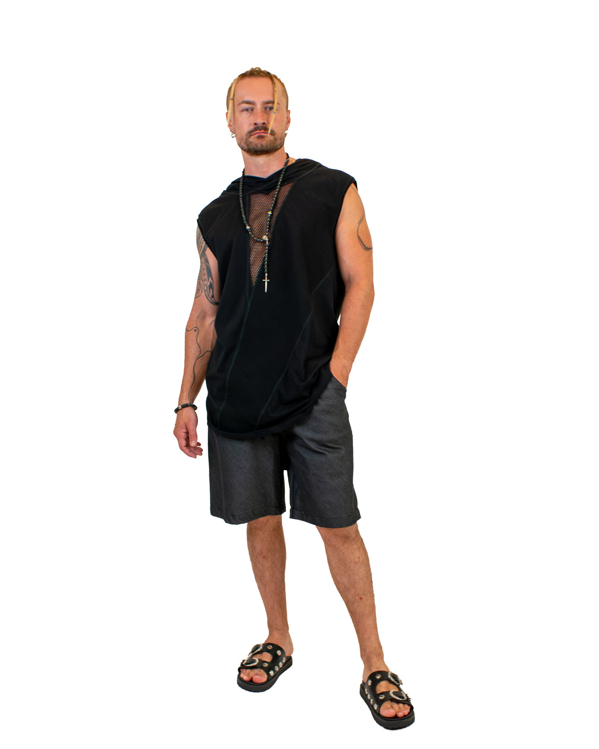 SILKY DENIM Cotton Jersey Shorts Pants BestPlanNoPlan