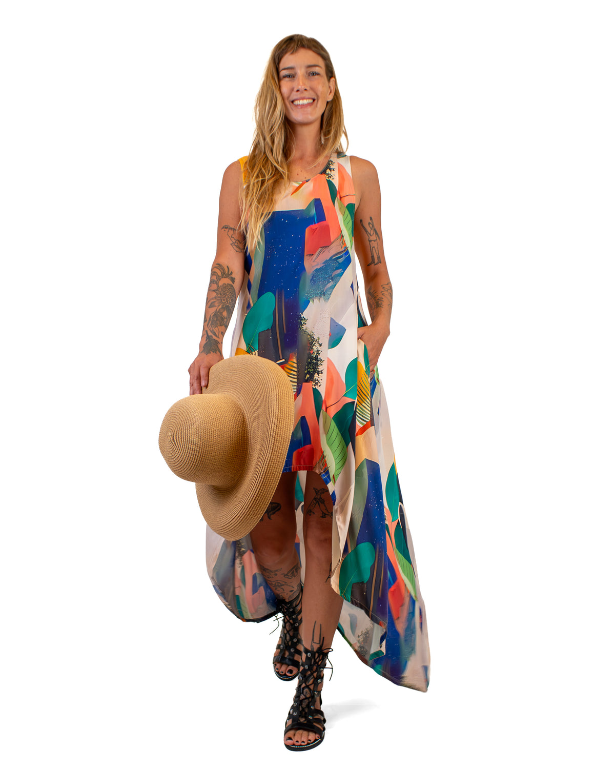 SUNNY Summer Dress Dress BestPlanNoPlan Multicolor