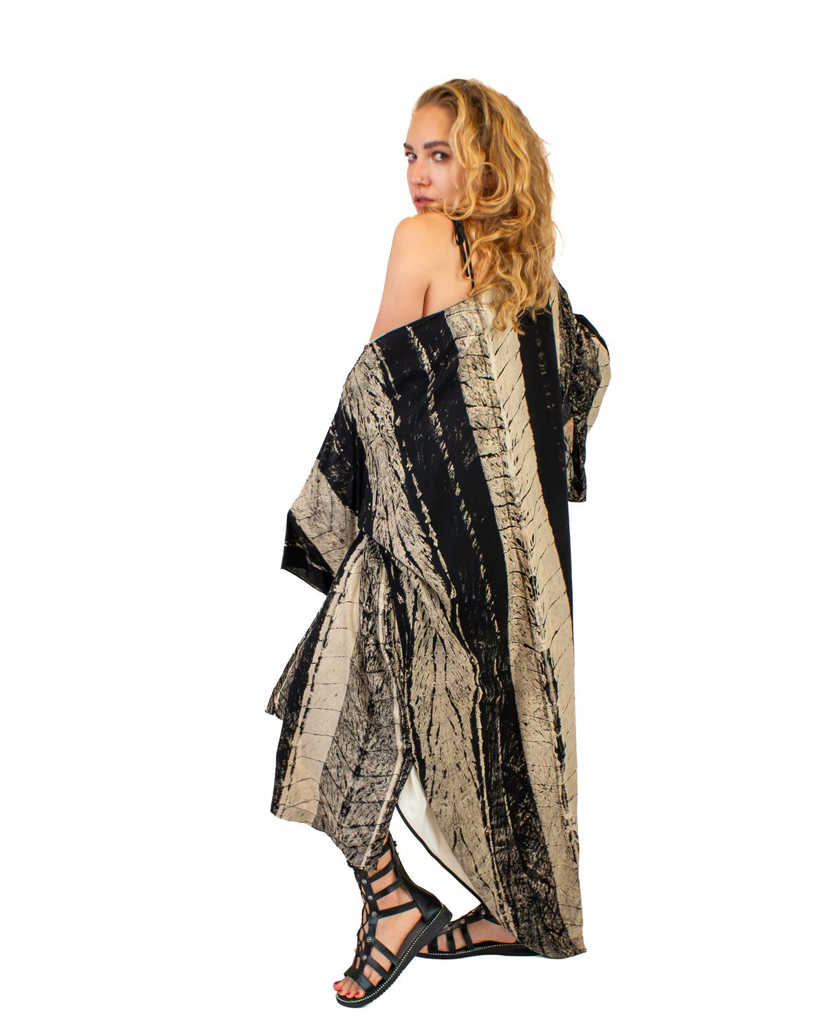 TAKEO Tie-Dye Kimono BestPlanNoPlan Tie-dye