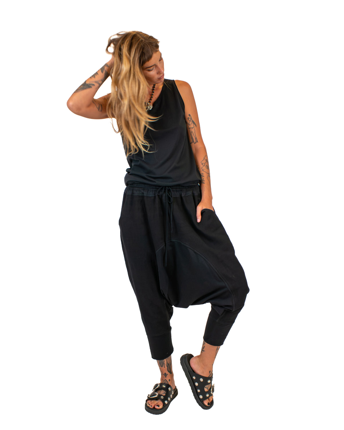 YOGA Fluid Cotton Jersey Pants Pants BestPlanNoPlan