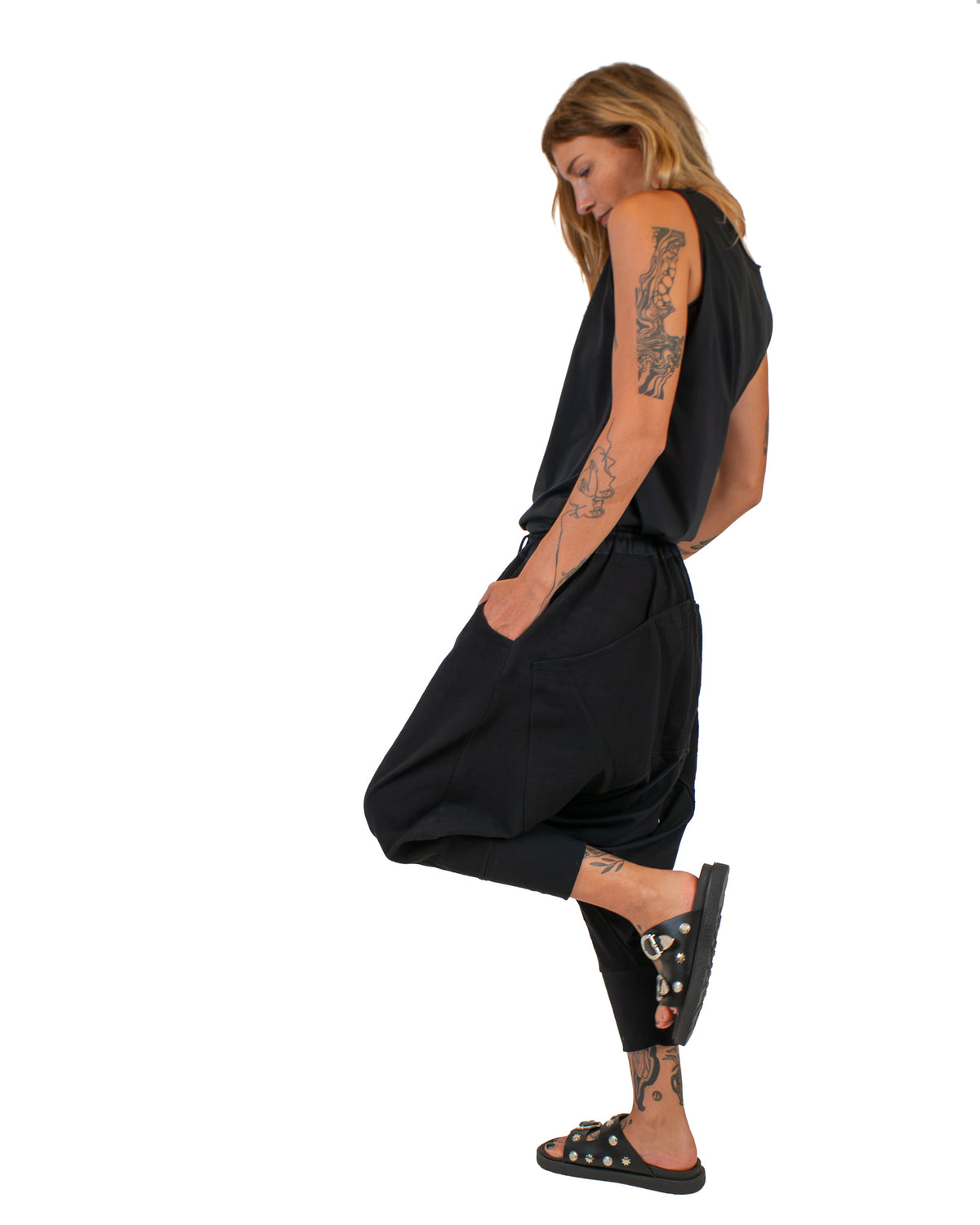 YOGA Fluid Cotton Jersey Pants Pants BestPlanNoPlan