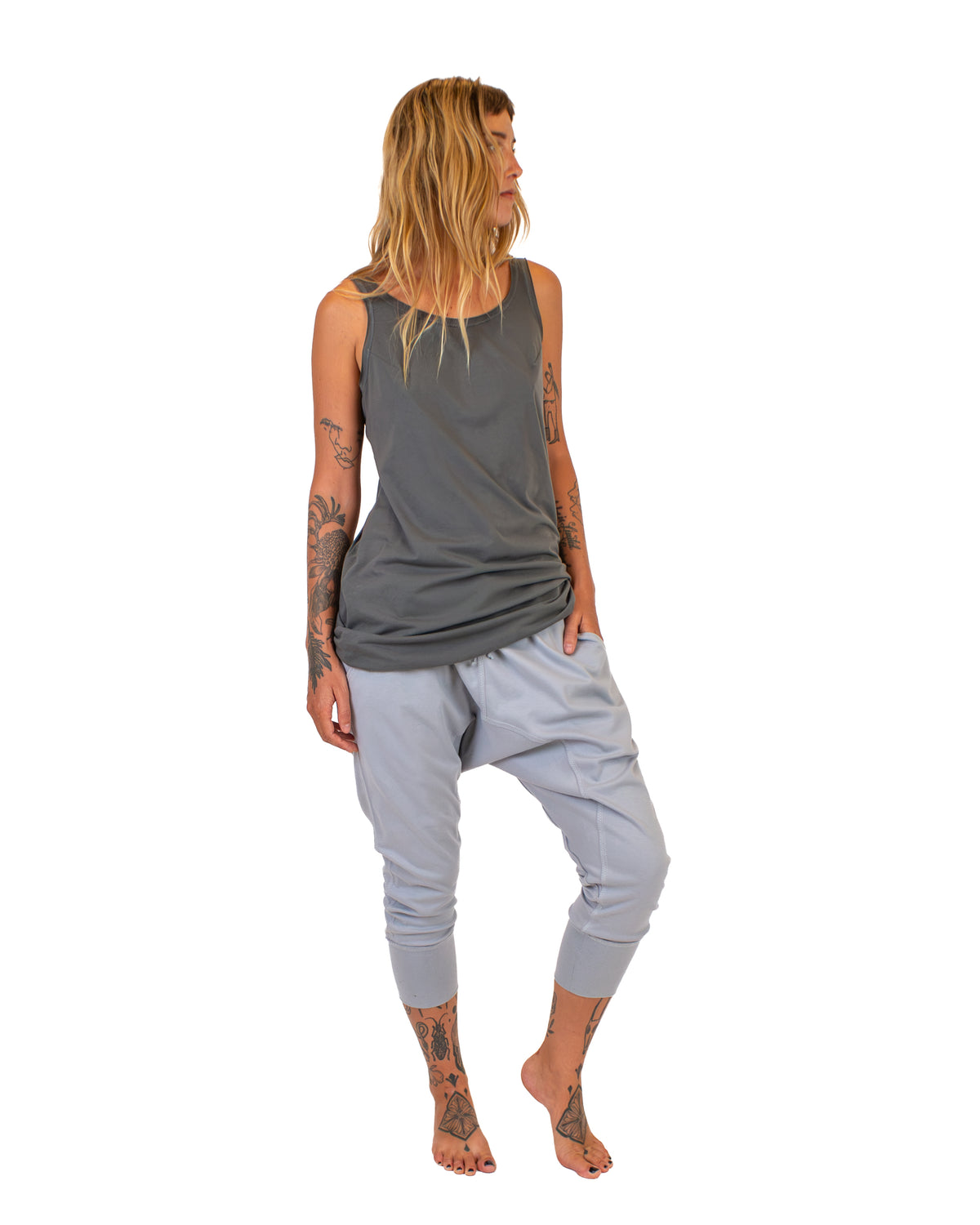YOGA Fluid Cotton Jersey Pants Pants BestPlanNoPlan